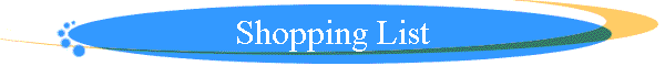 Shopping List